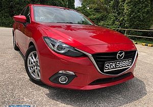 Mazda MAZDA 3 1.5L HID Push Start Sunroof Red 2014